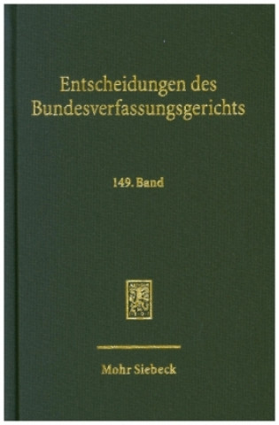 Книга Entscheidungen des Bundesverfassungsgerichts (BVerfGE) Mitglieder des Bundesverfassungsgerichts