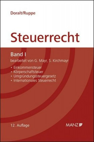 Kniha Steuerrecht (f. Österreich). Bd.1 Werner Doralt