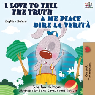 Książka I Love to Tell the Truth A me piace dire la verita Kidkiddos Books