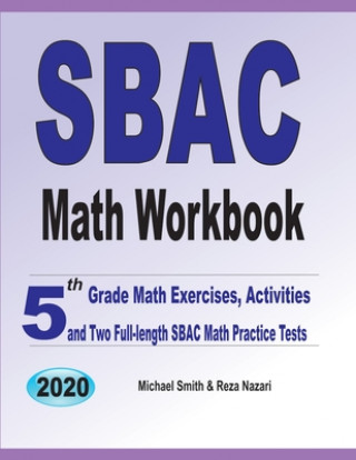 Kniha SBAC Math Workbook Reza Nazari