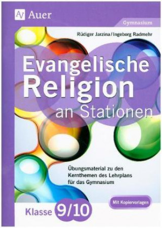 Książka Evangelische Religion an Stationen 9-10 Gymnasium Rüdiger Jarzina