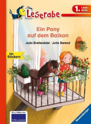 Könyv Ein Pony auf dem Balkon - Leserabe 1. Klasse - Erstlesebuch für Kinder ab 6 Jahren Jutta Berend