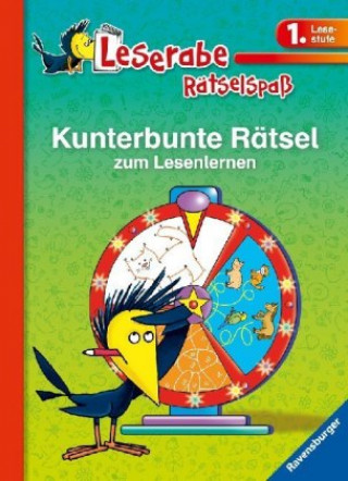 Carte Leserabe: Kunterbunte Rätsel zum Lesenlernen (1. Lesestufe) Katja Volk