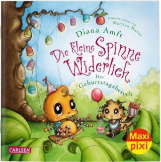 Carte Maxi Pixi 312: Die kleine Spinne Widerlich: Der Geburtstagsbesuch Diana Amft