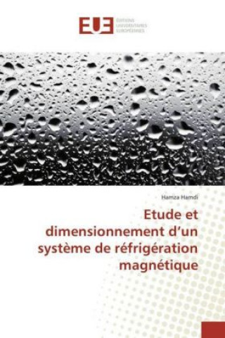 Kniha Etude et dimensionnement d'un système de réfrigération magnétique Hamza Hamdi