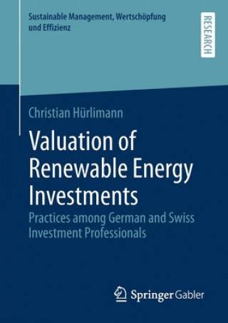 Könyv Valuation of Renewable Energy Investments Christian Hürlimann