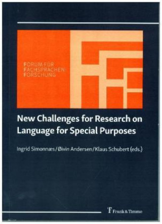 Kniha New Challenges for Research on Language for Special Purposes Ingrid Simonnaes