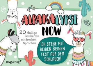Igra/Igrača Alpakalypse now - 20 chillige Postkarten mit frechen Sprüchen 