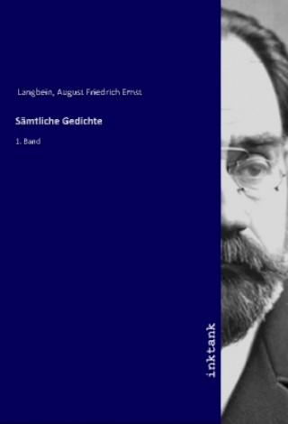 Kniha Sämtliche Gedichte August Friedrich Ernst Langbein