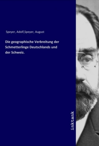 Carte Die geographische Verbreitung der Schmetterlinge Deutschlands und der Schweiz. Speyer