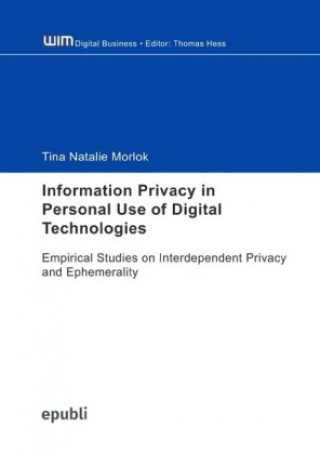 Könyv Information Privacy in Personal Use of Digital Technologies Tina Natalie Morlok