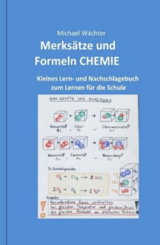 Kniha Merksätze und Formeln CHEMIE Michael Wächter