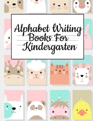 Kniha Alphabet Writing Books For Kindergarten 