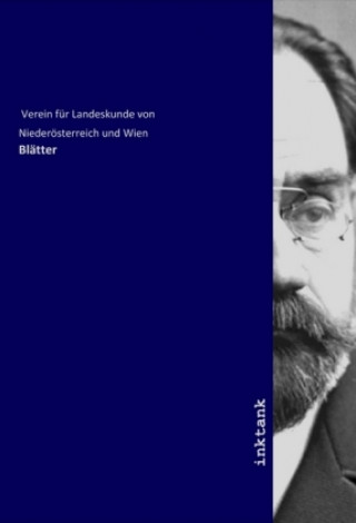 Buch Blätter Verein für Landeskunde von Niederösterreich und Wien