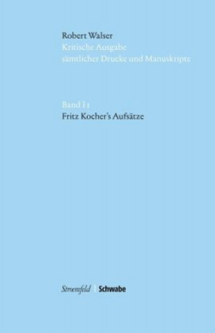 Kniha Fritz Kocher's Aufsätze Hans J Heerde