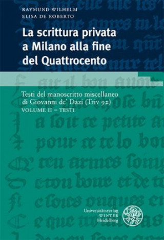 Book Volume II - Testi Raymund Wilhelm
