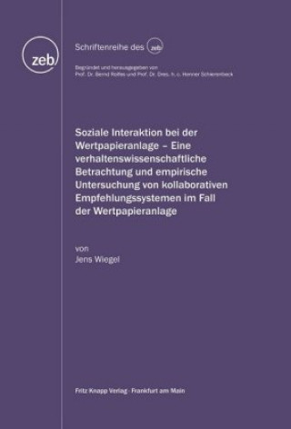 Carte Soziale Interaktion bei der Wertpapieranlage Jens Wiegel