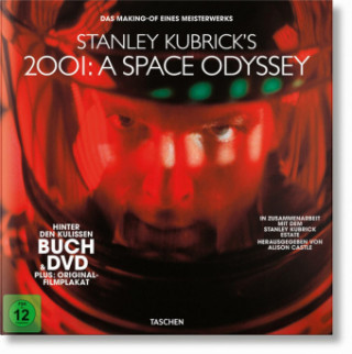 Kniha Stanley Kubricks 2001: Odyssee im Weltraum, m. DVD Stanley Kubrick