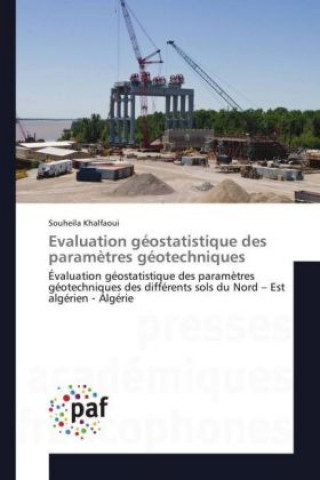 Kniha Evaluation géostatistique des paramètres géotechniques Souheila Khalfaoui