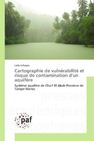 Könyv Cartographie de vulnérabilité et risque de contamination d'un aquifère Laila Achagra