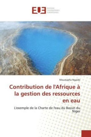 Knjiga Contribution de l'Afrique à la gestion des ressources en eau Moustapha Ngaido