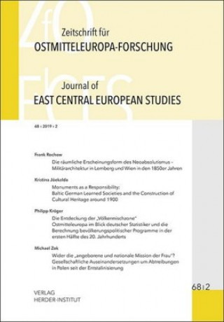 Книга Zeitschrift für Ostmitteleuropa-Forschung 68/2 ZfO - Journal of East Central European Studies JECES 68/2 Karsten Brüggemann