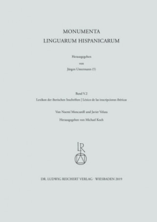 Knjiga Lexikon der iberischen Inschriften | Léxico de las inscripciones ibéricas Noemi Moncunill