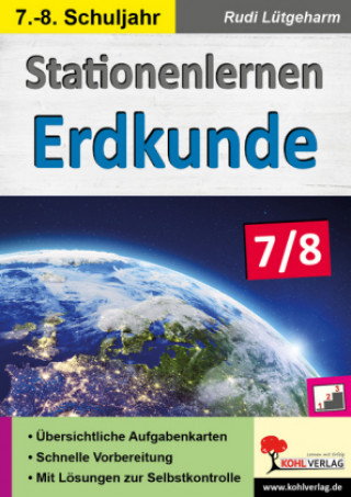 Kniha Stationenlernen Erdkunde / Klasse 7-8 Rudi Lütgeharm