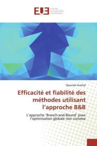 Knjiga Efficacité et fiabilité des méthodes utilisant l'approche B&B Djaouida Guettal