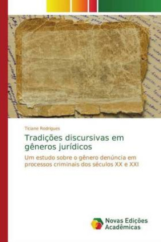 Livre Tradições discursivas em gêneros jurídicos Ticiane Rodrigues