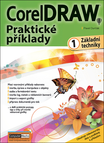 Könyv CorelDRAW Praktické příklady 1 Ing. Pavel Durčák