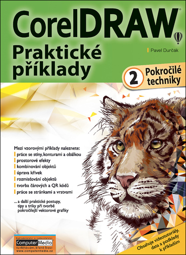 Kniha CorelDRAW Praktické příklady 2 Ing. Pavel Durčák