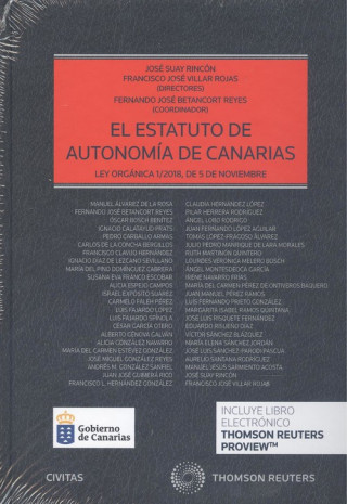 Kniha ESTATUTO DE AUTONOMÍA DE CANARIAS 