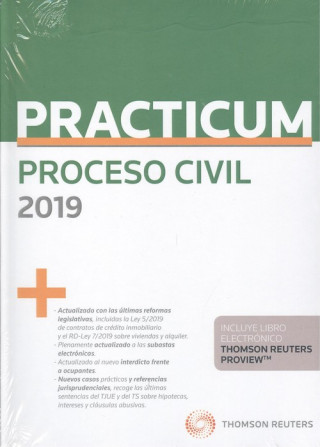Kniha PRACTICUM PROCESO CIVIL 2019 (DÚO) 