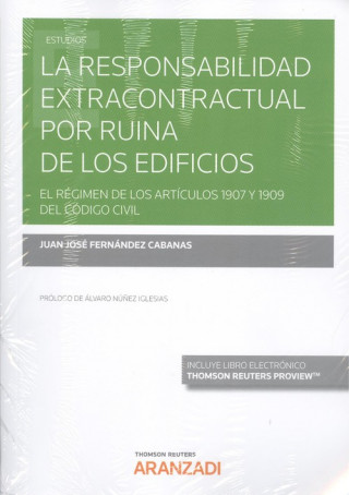 Kniha LA RESPONSABILIDAD EXTRACONTRACTUAL POR RUINA DE LOS EDIFICIOS (DÚO) JUAN JOSE FERNANDEZ CABANAS