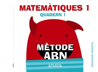 Kniha quadern matemàtiques 1 *ABN*/infantil 3 anys *VALENCIA* 