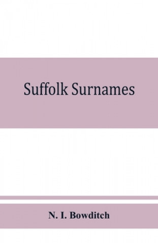 Book Suffolk surnames N. I. Bowditch