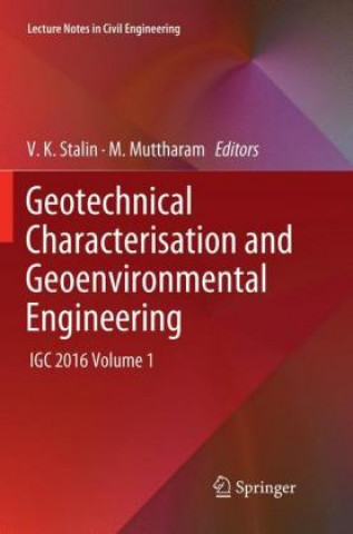 Carte Geotechnical Characterisation and Geoenvironmental Engineering V. K. Stalin