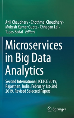Könyv Microservices in Big Data Analytics Chothmal Choudhary