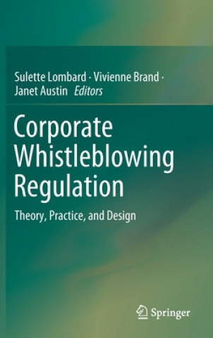 Könyv Corporate Whistleblowing Regulation Vivienne Brand