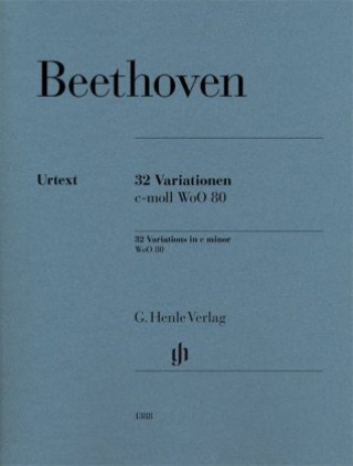 Buch Beethoven, Ludwig van - 32 Variationen c-moll WoO 80 Ludwig van Beethoven