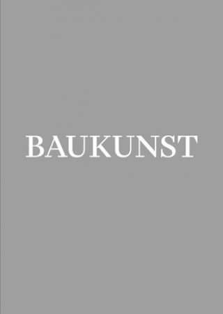 Kniha Baukunst 