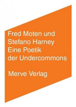 Boek Eine Poetik der Undercommons Fred Moten
