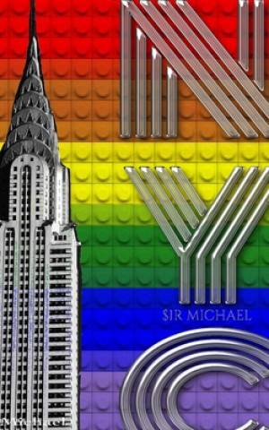 Kniha Rainbow Pride Iconic Chrysler Building New York City Sir Michael Huhn Artist Drawing Journal Michael Huhn