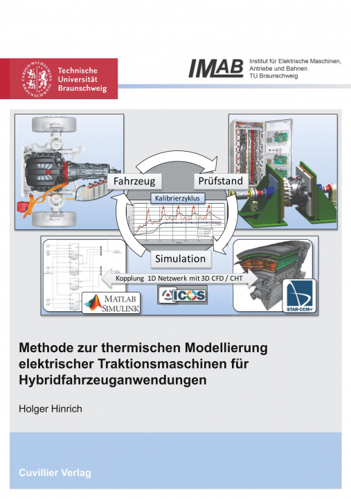 Libro Methode zur thermischen Modellierung elektrischer Traktionsmaschinen für Hybridfahrzeuganwendungen 