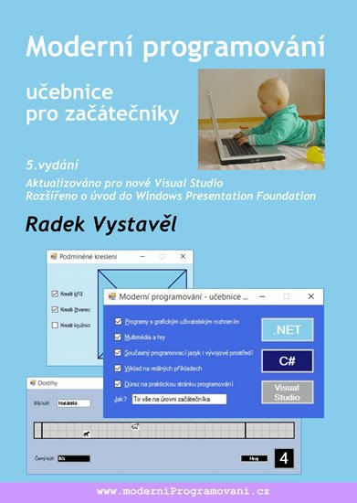 Kniha Moderní programování - Učebnice pro začátečníky Radek Vystavěl