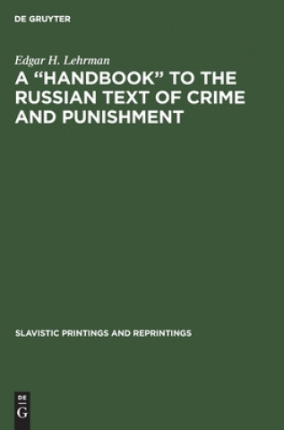 Kniha "Handbook" to the Russian Text of Crime and Punishment 