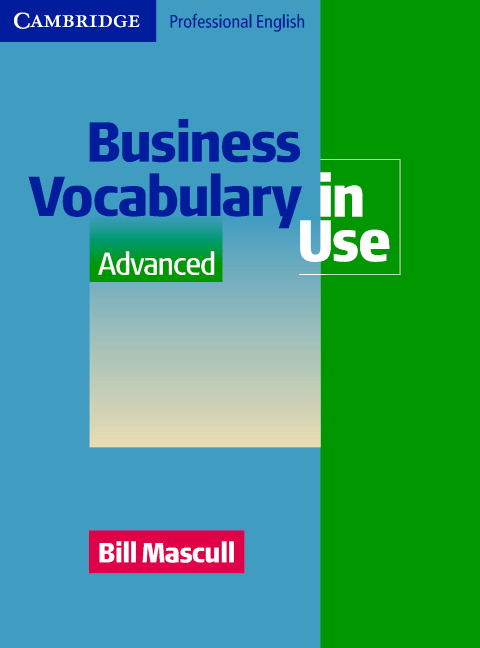 Book Business Vocabulary in Use Advanced Bill Mascull