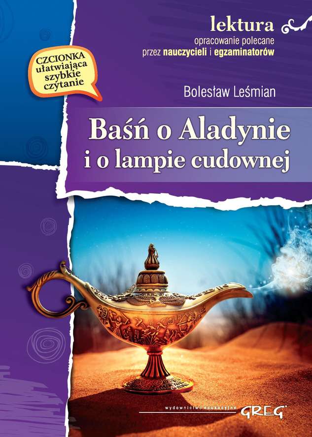 Kniha Baśń o Aladynie i o lampie cudownej Leśmian Bolesław