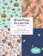Carte All Good Things Are Wild and Free Stationery Astrid van der Hulst